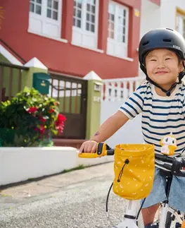 bicykle Klaksón na detský bicykel jednorožec žltý