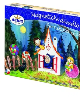 Kreatívne a výtvarné hračky DETOA -  Magnetické divadlo Perníková chalupa