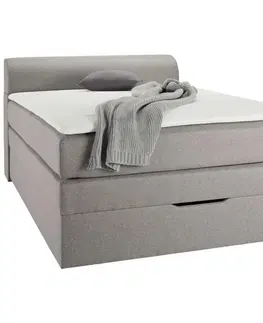 Americké postele Boxspring posteľ FLEXI s Úložným Priestorom, 140x200