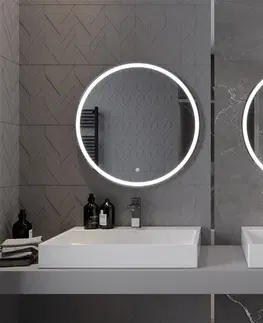 Kúpeľňa MEXEN - Gobi zrkadlo s osvetlením 70 cm, LED 6000K, 9801-070-070-611-00