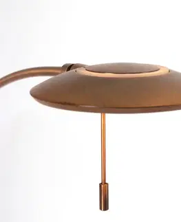 Stojacie lampy Steinhauer Stmievateľná/nastaviteľná stojaca LED Zenith bronz