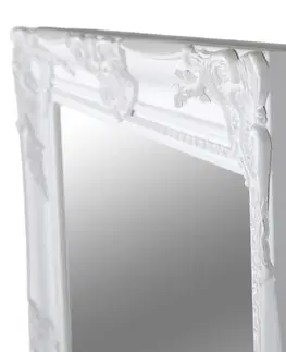 Zrkadlá Zrkadlo, biely drevený rám, MALKIA TYP 13