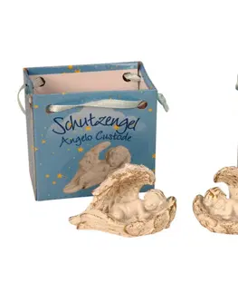 Sošky, figurky-anjeli MAKRO - Anjel v taštičke 3x5cm rôzne motívy