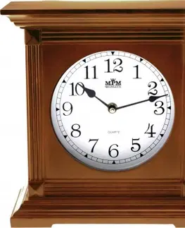 STOLOVÉ HODINY Stolové hodiny MPM, 2705.50 - hnedá, 26cm