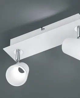 Bodové svetlá Trio Lighting Bielo-chrómové LED bodové svetlo Narcos – 2-pl.