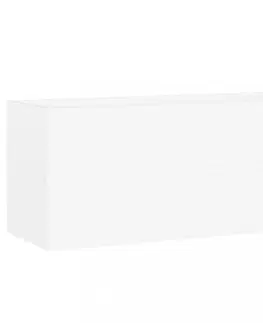 Kúpeľňové skrinky Skrinka pod umývadlo 100 cm Dekorhome Biela lesk