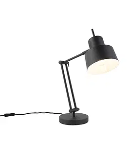 Stolove lampy Retro stolová lampa čierna - Chappie