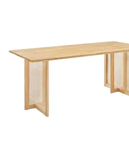 Stoly do jedálne Stôl z masívu jaseňa Novara 180x90 Cm