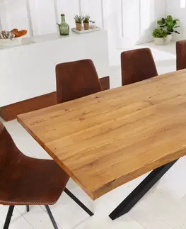 Jedálenské stoly Jedálenský stôl MORFEUS Dekorhome 240x100x76 cm
