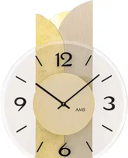 Hodiny Dizajnové nástenné hodiny 9643 AMS 45cm