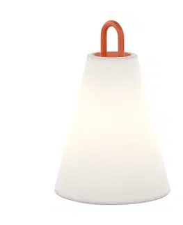 Vonkajšie dekoratívne svietidlá Wever & Ducré Lighting WEVER & DUCRÉ Costa 1.0 LED dekoratívna lampa opál/oranžová
