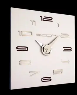 Hodiny Nástenné hodiny I119WB IncantesimoDesign 40cm