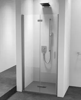 Sprchovacie kúty POLYSAN - ZOOM sprchové dvere do niky 800 lavé, číre sklo ZL4815L-01
