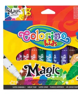 Hračky PATIO - Colorino fixky Magic 10 farieb