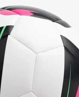futbal Futbalová lopta šitá strojom veľkosť 5 biela