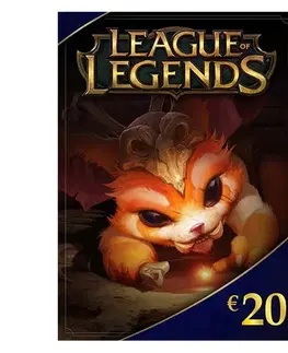 Hry na PC League of Legends elektronická peňaženka 20 € (2800 Riot Points)