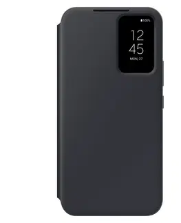 Puzdrá na mobilné telefóny Knižkové puzdro Smart View Wallet pre Samsung Galaxy A54 5G, čierna EF-ZA546CBEGWW