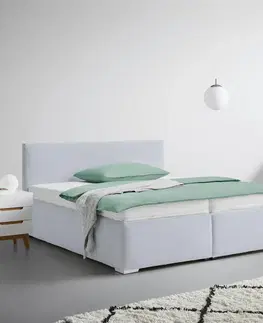Čalúnené postele Čalúnená posteľ LESIA 160x200cm, Poťah Sivomodrý