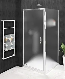 Sprchovacie kúty GELCO - SIGMA SIMPLY sprchové dvere otočné 900 mm, sklo Brick GS3899