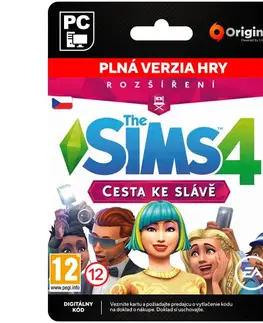 Hry na PC The Sims 4: Cesta ku sláve CZ [Origin]