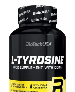 Tyrozín L-Tyrosine - Biotech USA 100 kaps.