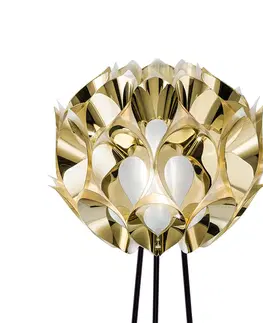 Stojacie lampy Slamp Slamp Flora – dizajnérska stojaca lampa, zlatá