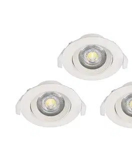 LED osvetlenie Eglo Eglo 32896 - SADA 3x Podhľadové svietidlo SARTIANO 1xLED/5W/230V 