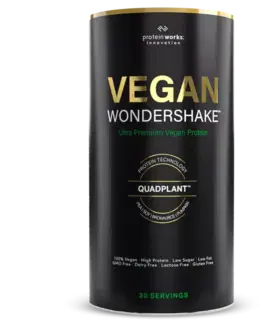 Vegánske proteíny The Protein Works Vegan Wondershake 750 g jahodový krém