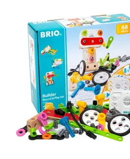 Hračky stavebnice BRIO - Builder - stavebnica s nahrávaním zvuku