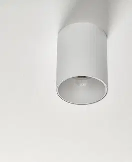 Bodové svetlá Euluna Stropné bodové svietidlo Eye Tone v tvare valca, biele