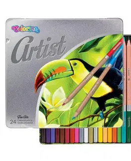 Hračky PATIO - Colorino pastelky Artist farebné 24 farieb