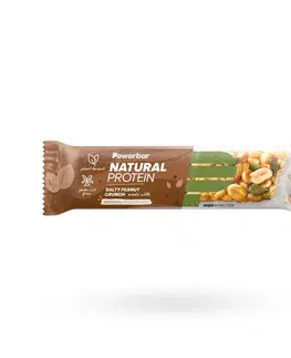 činky Prírodná proteínová tyčinka Powerbar so slanými arašidmi 3 × 40 g