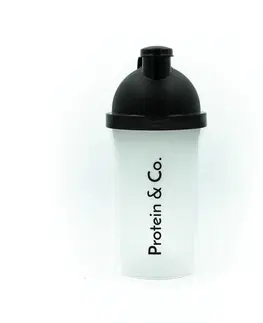 Shakery a fľaše Protein & Co. POP TOP Shaker Farba: Modrá