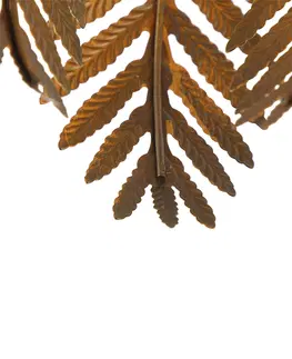 Stropne svietidla Vintage stropné svietidlo zlaté 34 cm - Botanica
