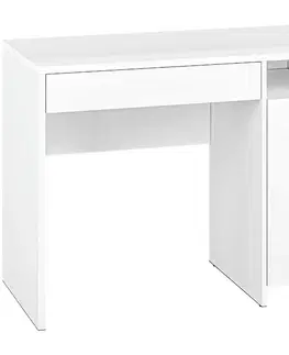 Moderné kancelárske stoly Písací stôl Kendo 02 Biely