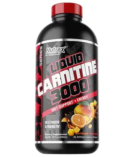 L-karnitín Liquid Carnitine 3000 - Nutrex 480 ml. Green Apple