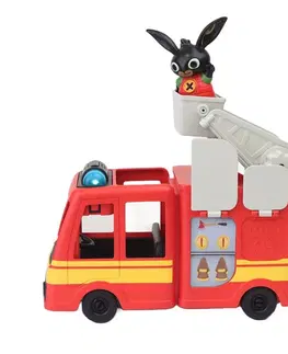 Hračky - autíčka ORBICO - Bingov hasičské vozidlo - svieti a vydáva zvuky