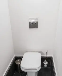 Kúpeľňa KERASAN - WALDORF WC sedátko, Soft Close, biela/chróm 418801