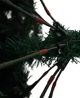 Vianočné stromčeky Vianočný stromček s kovovým stojanom, 120 cm, CHRISTMAS TYP 10
