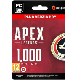 Hry na PC Apex Legends (1000 Apex Coins) [Origin]