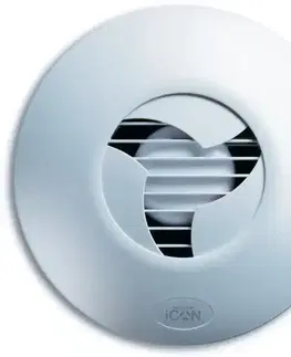 Domáce ventilátory Airflow icon - Airflow Ventilátor ICON 15SELV biely 12V 72191 IC72191