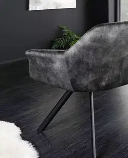 Lavice do jedálne LuxD Dizajnová lavica Vallerina 165 cm sivý zamat