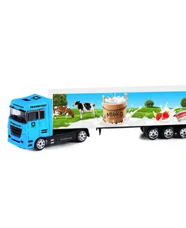 Hračky - dopravné stroje a traktory RAPPA - Auto kamión mlieko a mliečne výrobky
