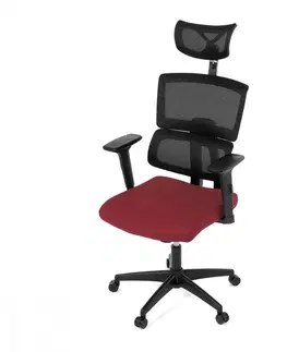 Čalúnené Kancelárska stolička KA-B1025 Autronic Čierna