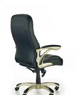 Kancelárske stoličky Kancelárske kreslo CARLOS Halmar Svetlo hnedá