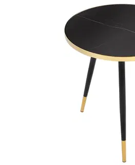 Konferenčné stolíky LuxD Dizajnový konferenčný stolík Laney 45 cm antracitový