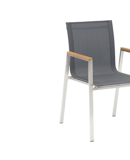 Stoličky Lugano jedálenská stolička sivá