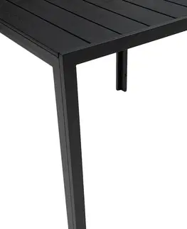 Stolčeky DEOKORK Hliníkový stôl TRENTO 90 x 90 cm