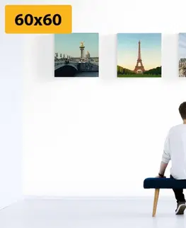Zostavy obrazov Set obrazov pre milovníkov Francúzska