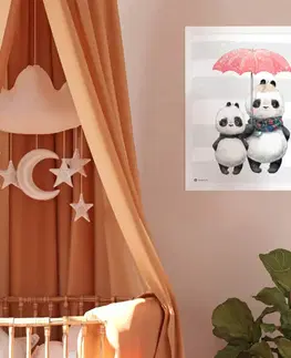 Obrazy do detskej izby Obrázok do detskej izby s pandami